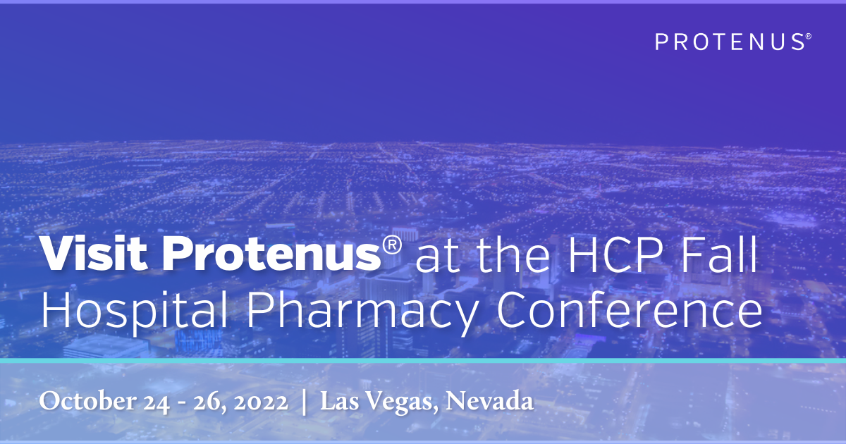 Visit Protenus at the 2022 Fall HCP Hospital Pharmacy Conference